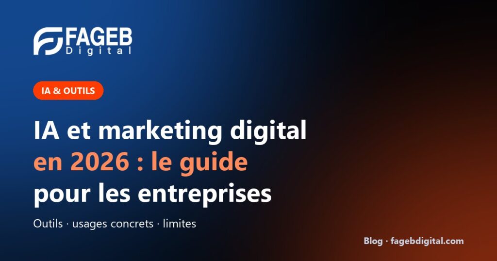 IA et marketing digital en 2026